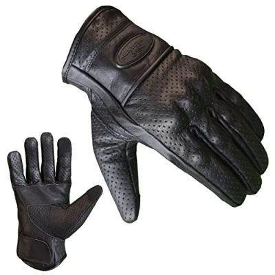 Abbildung von PROANTI Motorradhandschuhe aus Leder, für den Sommer