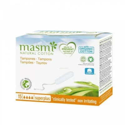 Abbildung von Bio Tampons Super Plus 100% Baumwoll 15 St
