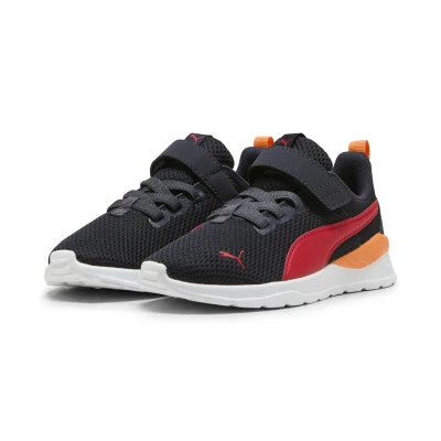 Abbildung von Puma Anzarun LITE AC+ PS Sneaker low New navyfor all time redorange glo für Kinder, Größe: 34.5, navy for red orange Schuhe