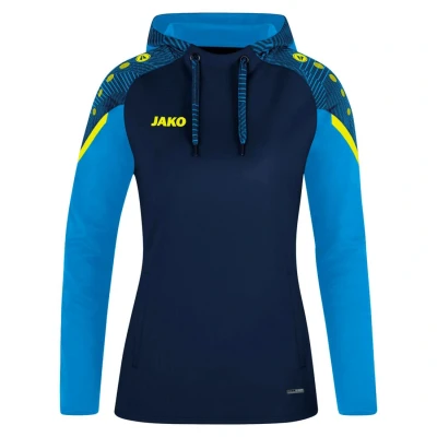Abbildung von JAKO Damen Kapuzensweatshirt Performance, Marine/Jako Blau, 34