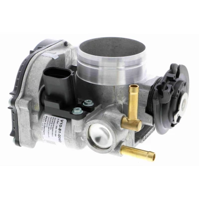 Abbildung von VEMO V10 81 0040 Drosselklappe 56 mechanisch, elektronisch ohne Dichtung Steuergerät/Software muss angelernt/upgedatet werden Original Qualität