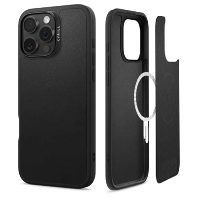 Abbildung von CYRILL von Spigen Kajuk Mag Hülle Kompatibel mit iPhone 16 Pro Max (2024) Black