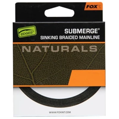 Abbildung von Fox Edges Sub Naturals Braid Dunkelgrüne Karpfenschnur 35lb (300m) Geflochtene Schnur