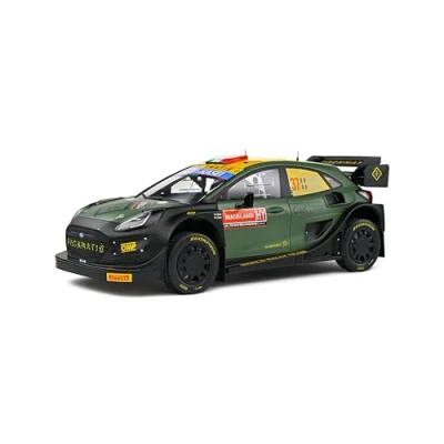 Abbildung von Solido 1:18 Ford Puma RALLY1 Hybrid Black #7 BERTELLI/SCATTOLIN Rally New ZE