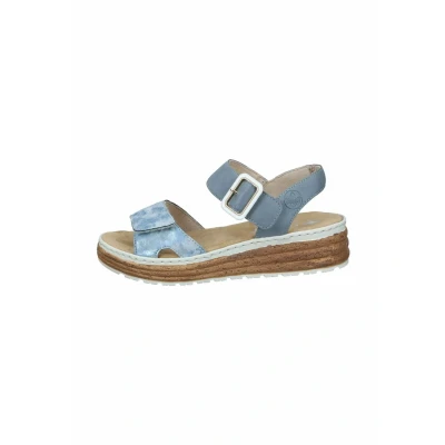 Abbildung von Rieker Keilsandalette, Damen, Größe: 40, Heaven adria Schuhe
