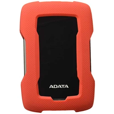 Abbildung von Adata HD330 Externes Festplattenlaufwerk (1000 GB, 2, 5 Zoll, Micro USB B, 3.0 (3.1 Gen 1) mit Port, rot