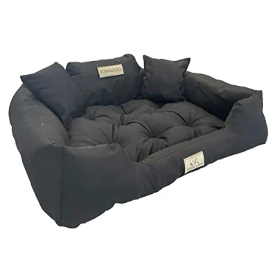 Abbildung von King Dog Tierbett 8AC, Hundebett Katzenbett 115 x 95 cm viele Farben Größe XL