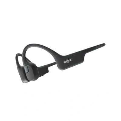 Abbildung von SHOKZ OpenRun Knochenschall Kopfhörer, Open Ear Sport Bluetooth Kopfhörer mit Noise Cancelling Mikrofon, IP67 wasserdichte kabellose Ohrhörer zum Laufen, 8 Std Spielzeit, USB C, Stirnband