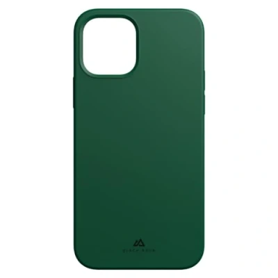 Abbildung von Black Rock Hülle für iPhone 12/12 Pro (Wireless Charging kompatibel, slim, ultraslim, stabiler Rahmen, hochwertiges Cover, Handyhülle Pro, Case, Silikonhülle, Silikon) Forest Green