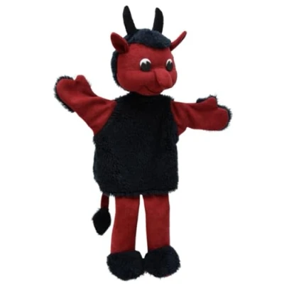 Abbildung von Handpuppe Teufel Hubert, 33cm, mit Beinen