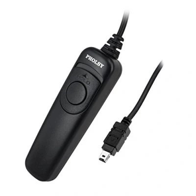 Abbildung von PHOLSY N10 Kabel Fernauslöser/Kamera Fernauslöser/Kabel Auslöser für Nikon Z5, Z7 II, Z6, Z6 D750, D780, D7500, D7200, D7000, D5600, D5500, D5300, D3300, D610, D600, D90, P7700, P7800, P950