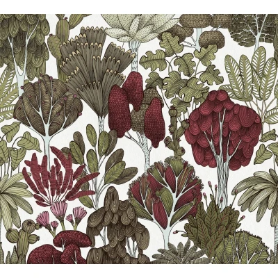 Abbildung von Architects Paper Vliestapete &quot;Floral Impression&quot;, floral botanisch, Blumentapete Tapete Dschungel