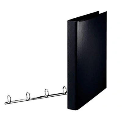 Abbildung von Esselte Standard Ringbuch (A4, 4 Rund Ring) schwarz