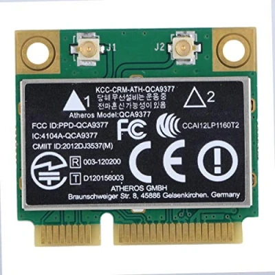 Abbildung von ASHATA WiFi Karte, SuperSpeed 2,4 GHz + 5 Dualband PCI e Wireless Bluetooth 4.0 WLAN Karte,Kabellos 802.11A/B/G/N 433 Mbit/s Karte für 7/10 Desktop