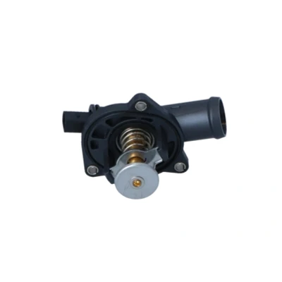 Abbildung von NRF 725130 Kühlwasserthermostat 109 mit Dichtring Gehäuse VOLKSWAGEN: Golf 4 Schrägheck, Lupo / 3L, Bora Limousine, AUDI: A2