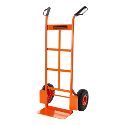 Abbildung von BLACK+DECKER Sackkarre BXWT H301 Transportwagen Mähwagen 120 Kilo Nutzlast Stahl