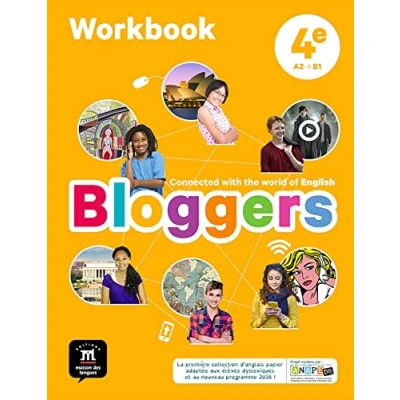Abbildung von Bloggers, Anglais, 4ème. Workbook: Connected with the world of English