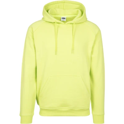 Abbildung von Urban Classics Blank Hoody Kapuzenpullover, Herren, Größe: 4XL, Yellow