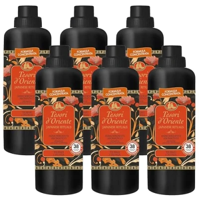 Abbildung von sarcia.eu Tesori d&#039;Oriente Ayurveda konzentrierter Weichspüler 760 ml (Japanese Rituals, x6)
