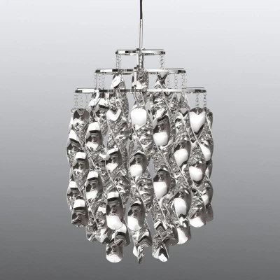 Abbildung von VERPAN Spiral Mini Hängeleuchte in Silber