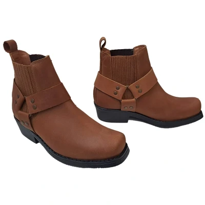 Abbildung von Kochmann Boots Motorradstiefel City Biker braun (Packung, Antistatische und Öl Benzinfeste Sohle)