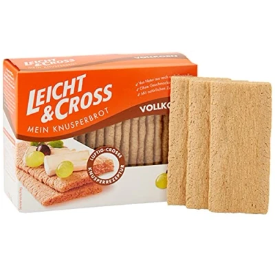 Abbildung von Leicht&amp;Cross Vollkorn Knusperbrot, 8er Pack (8 x 125 g)