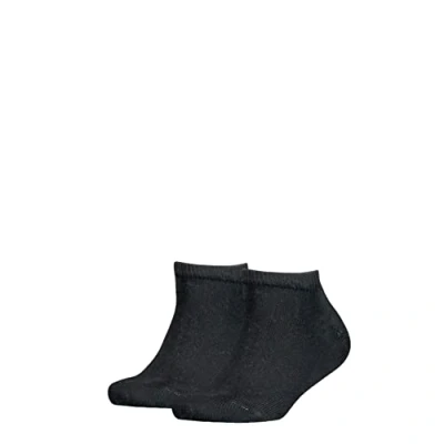 Abbildung von Tommy Hilfiger Unisex Kinder Sneaker Trainer Socken, Schwarz, 39/42 (2er Pack)