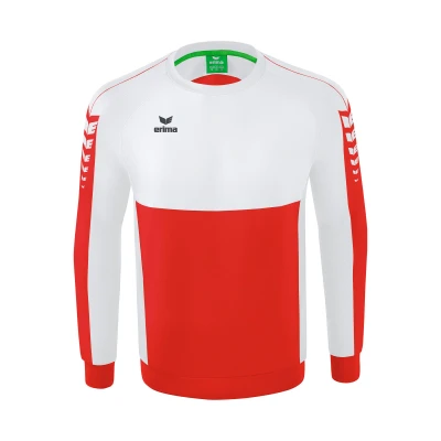Abbildung von Erima Six Wings Sweatshirt Kids rot, 140 Kinder