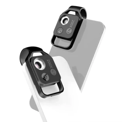 Abbildung von Handy Mikroskop,CAMOLO 200X USB Mikroskope HD Digital Mikroskop mit 6 LEDs für Kinder, Jugendliche, Studenten, Erwachsene