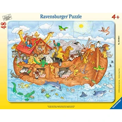 Abbildung von Ravensburger Puzzle Die große Arche Noah. 48 Teile, Puzzleteile