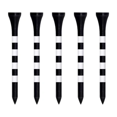 Abbildung von Zivisk Golf Tees Holz 100 Stück 70mm Bambus (Schwarz)