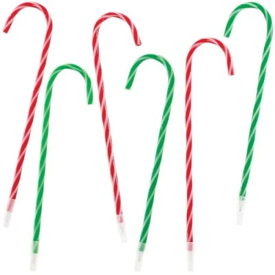 Abbildung von Baker Ross FN358 Zuckerstangen Stifte 6er Pack, Weihnachtstüten für Kinder