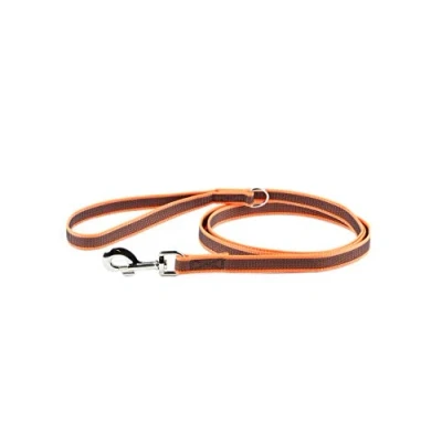 Abbildung von Julius K9 C&amp;amp G Leine,orange/grau,20mm/1.8m,mit Griff,max 50kg