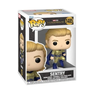 Abbildung von Funko Pop! Marvel: Thunderbolts Sentry Vinyl Sammelfigur Geschenkidee Offizielle Handelswaren Spielzeug Für Kinder und Erwachsene Movies Fans Modellfigur Sammler Display
