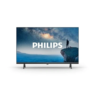 Abbildung von PHILIPS 32PFS6109 HD LED Smart TV 32 Zoll Display mit Pixel präziser Titan OS Plattform, Funktioniert Alexa und Google Sprachassistent Matt Schwarzer
