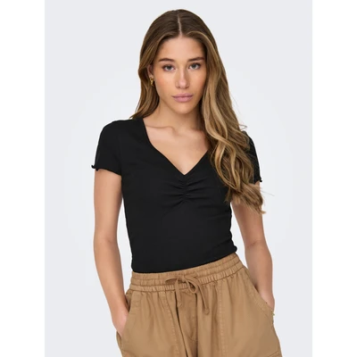 Abbildung von ONLY Kurzarmshirt ONLBETTY S/S V NECK TOP CC JRS