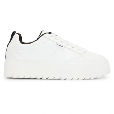 Abbildung von HUGO Lyssa Sneaker low, Damen, Größe: 37, White Schuhe