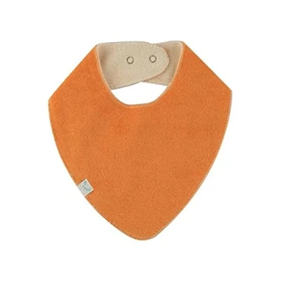 Abbildung von Popolini Bandana Billy Spucktuch Lätzchen Saugtuch waterrepellent (orange)