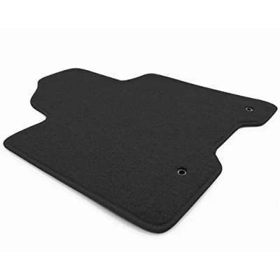 Abbildung von Fahrermatte für Hyundai Tucson III TL 2015 2020 Fußmatte einzeln Fahrerseite Velours Matte Original Qualität Schwarz