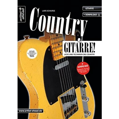 Abbildung von Country Gitarre: Licks und Techniken des (inkl. Download). Lehrbuch für E Gitarre. Gitarrenschule. Playalongs. Musiknoten.