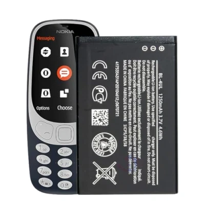 Abbildung von BL 4UL Akku für Nokia 3310 Asha 225, 3310, 3G Modell 2017