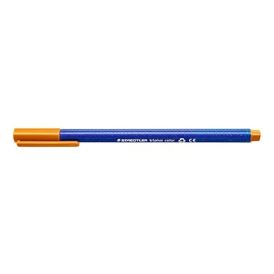 Abbildung von STAEDTLER Filzstifte triplus color, hellbraun, dreikant, stabile, eindrucksichere Spitze, Linienbreite ca. 1 mm, kindgerecht, Made in Germany, 10 hellbraune fibre tip pens im Kartonetui, 323 7