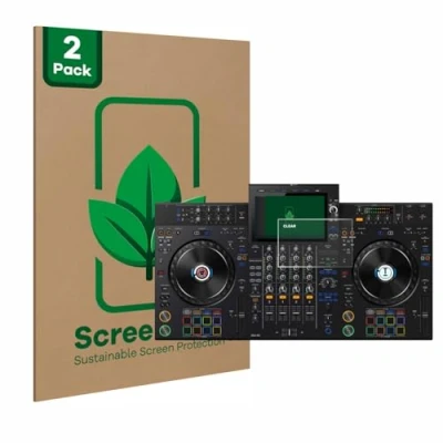 Abbildung von ScreenLeaf (2 Stück Schutzfolie für AlphaTheta XDJ AZ [nachhaltiger Displayschutz, Folie, transparent, kratzfest]
