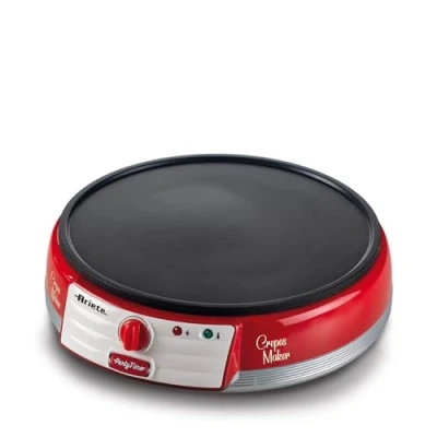 Abbildung von Ariete Crêpesmaker Party Time rot 202R, 1000 W, Ø 30 cm