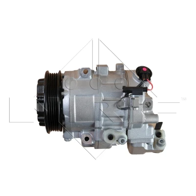 Abbildung von NRF 32175 Kompressor 6SEU12C 12 PAG 46 mit Kompressoröl, Dichtring MERCEDES BENZ: A Klasse, Vaneo