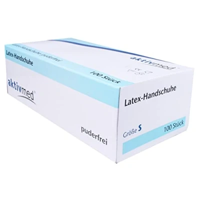 Abbildung von Latexhandschuhe Einmal Puderfrei S 100 St