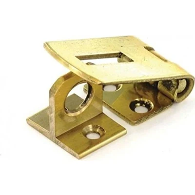 Abbildung von 7,6 cm Zoll Messing Überfalle und Riegel mit Schrauben