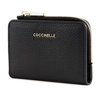 Abbildung von Coccinelle Metallic Soft Credit Card Holder Noir