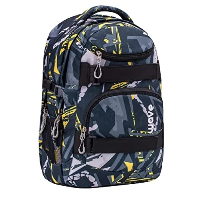 Abbildung von Belmil Infinity Schulrucksack Yellow Graffiti