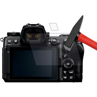 Abbildung von EnWi 2x für Nikon Z6III Extrem harte 9H Schutzfolie KLAR transparent